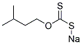 SODIUM ISOAMYL XANTHATE Struktur