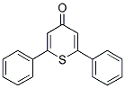 2,6-DIPHENYL-4H-THIOPYRAN-4-ONE Struktur