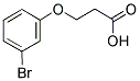 3-(3-BROMO-PHENOXY)-PROPIONIC ACID Struktur