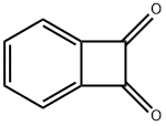 BICYCLO[4.2.0]OCTA-1,3,5-TRIENE-7,8-DIONE Struktur