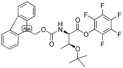 FMOC-D-THR(TBU)-OPFP Struktur