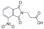 3-(4-NITRO-1,3-DIOXO-1,3-DIHYDRO-2H-ISOINDOL-2-YL)PROPANOIC ACID Struktur