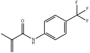 2-METHYL-N-(4-TRIFLUOROMETHYL-PHENYL)-ACRYLAMIDE Struktur