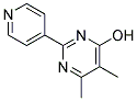 5,6-DIMETHYL-4-HYDROXY-2-(4-PYRIDYL)PYRIMIDINE Struktur