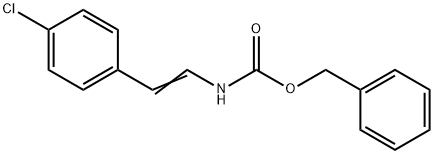 BENZYL N-(4-CHLOROSTYRYL)CARBAMATE Struktur