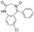 7-CHLORO-1,3-DIHYDRO-5-PHENYL-2H-1,4-BENZODIAZEPINE-2-ONE-4-OXIDE Struktur