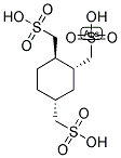 (1R,2R,4R)-CYCLOHEXANE-1,2,4-TRIS(METHYLENESULFONATE) Struktur