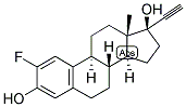 2-FLUORO-17ALPHA-ETHYNYL ESTRADIOL Struktur