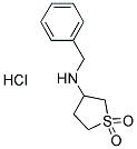 BENZYL-(1,1-DIOXO-TETRAHYDRO-1LAMBDA6-THIOPHEN-3-YL)-AMINE HYDROCHLORIDE Struktur