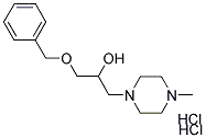 1-(BENZYLOXY)-3-(4-METHYLPIPERAZIN-1-YL)PROPAN-2-OL DIHYDROCHLORIDE Struktur