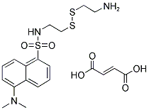 MONODANSYL CYSTAMINE 1/2 FUMARATE Struktur