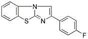 2-(4-FLUOROPHENYL)IMIDAZO[2,1-B][1,3]BENZOTHIAZOLE Struktur