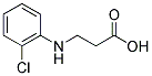 3-(2-CHLOROANILINO)PROPIONIC ACID Struktur