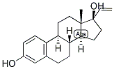 1,3,5(10)-ESTRATRIEN-17-ALPHA-VINYL-3,17-BETA-DIOL Struktur