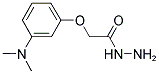 2-(3-(DIMETHYLAMINO)PHENOXY)ACETYLHYDRAZIDE Struktur