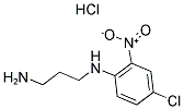 N-(3-AMINOPROPYL)-N-(4-CHLORO-2-NITROPHENYL)AMINE HYDROCHLORIDE Struktur