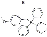 (4-METHOXYBENZYL)(TRIPHENYL)PHOSPHONIUM BROMIDE Struktur