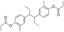 3,3'-DIMETHYLHEXESTROL DIPROP Struktur