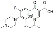 R-(+)-OFLOXACIN Struktur