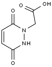 (3,6-DIOXO-3,6-DIHYDROPYRIDAZIN-1(2H)-YL)ACETIC ACID Struktur