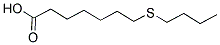 7-N-BUTYLSULFANYLHEPTANOIC ACID Struktur