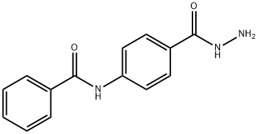 N-(4-HYDRAZINOCARBONYL-PHENYL)-BENZAMIDE Struktur