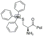 H-CYS(TRT)-2-CLTRT RESIN Struktur