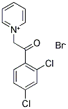 1-(2,4-DICHLOROPHENYL)-2-PYRIDINIUM-1-YLETHAN-1-ONE BROMIDE Struktur