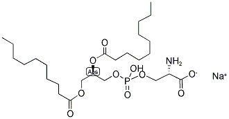 1,2-DICAPRYL-SN-GLYCERO-3-[PHOSPHO-L-SERINE](SODIUM SALT) Struktur