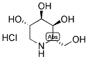 1-DEOXY-L-ALTRONOJIRIMYCIN, HYDROCHLORIDE Struktur