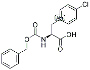 CBZ-L-4-CHLOROPHENYLALANINE Struktur