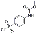 (4-CHLOROSULFONYL-PHENYL)-CARBAMIC ACID METHYL ESTER Struktur