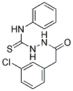 1-(2-(3-CHLOROPHENYL)ACETYL)-4-PHENYLTHIOSEMICARBAZIDE Struktur