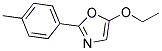 5-ETHOXY-2-(4-METHYLPHENYL)-1,3-OXAZOLE Struktur