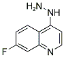 7-FLUORO-4-HYDRAZINOQUINOLINE Struktur