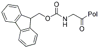 FMOC-GLY-WANG RESIN Struktur