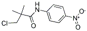 3-CHLORO-2,2-DIMETHYL-N-(4-NITROPHENYL)PROPANAMIDE Struktur