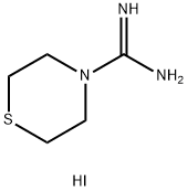 THIOMORPHOLINE-4-CARBOXIMIDAMIDE HYDROIODIDE Struktur