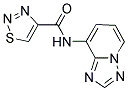 N-[1,2,4]TRIAZOLO[1,5-A]PYRIDIN-8-YL-1,2,3-THIADIAZOLE-4-CARBOXAMIDE Struktur