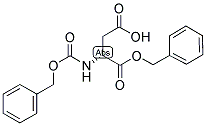 CBZ-D-ASPARTIC ACID A-BENZYL ESTER Struktur