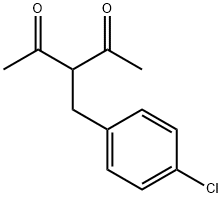 3-(4-CHLOROBENZYL)-2,4-PENTANEDIONE Struktur