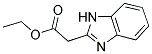 (1H-BENZOIMIDAZOL-2-YL)-ACETIC ACID ETHYL ESTER Struktur