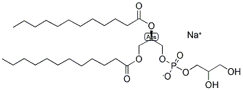 1,2-DILAUROYL-SN-GLYCERO-3-[PHOSPHO-RAC-(1-GLYCEROL)](SODIUM SALT) Struktur