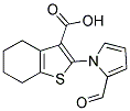 2-(2-FORMYL-PYRROL-1-YL)-4,5,6,7-TETRAHYDRO-BENZO[B]THIOPHENE-3-CARBOXYLIC ACID Struktur