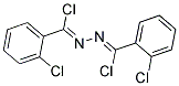 1,2-DI[CHLORO(2-CHLOROPHENYL)METHYLIDENE]HYDRAZINE Struktur