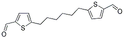 HEXAN-1,6-DIYL-6,6'-BIS-THIOPHENECARBOXALDEHYDE Struktur