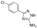 5-(4-CHLORO-PHENYL)-2H-[1,2,4]TRIAZOL-3-YLAMINE Struktur