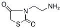 3-(2-AMINO-ETHYL)-THIAZOLIDINE-2,4-DIONE Struktur