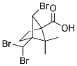 6-BROMO-4-(DIBROMOMETHYL)-5,5-DIMETHYLBICYCLO[2.1.1]HEXANE-1-CARBOXYLIC ACID Struktur