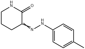 TETRAHYDRO-2,3-PYRIDINEDIONE 3-[N-(4-METHYLPHENYL)HYDRAZONE] Struktur